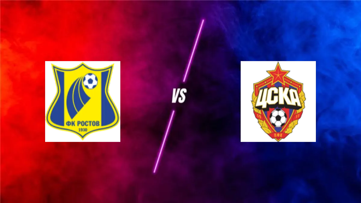 Fk Rosto vs - Cska Moscou — prediction