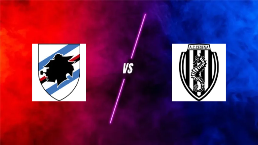 Sampdoria Gênes vs Cesena — prediction