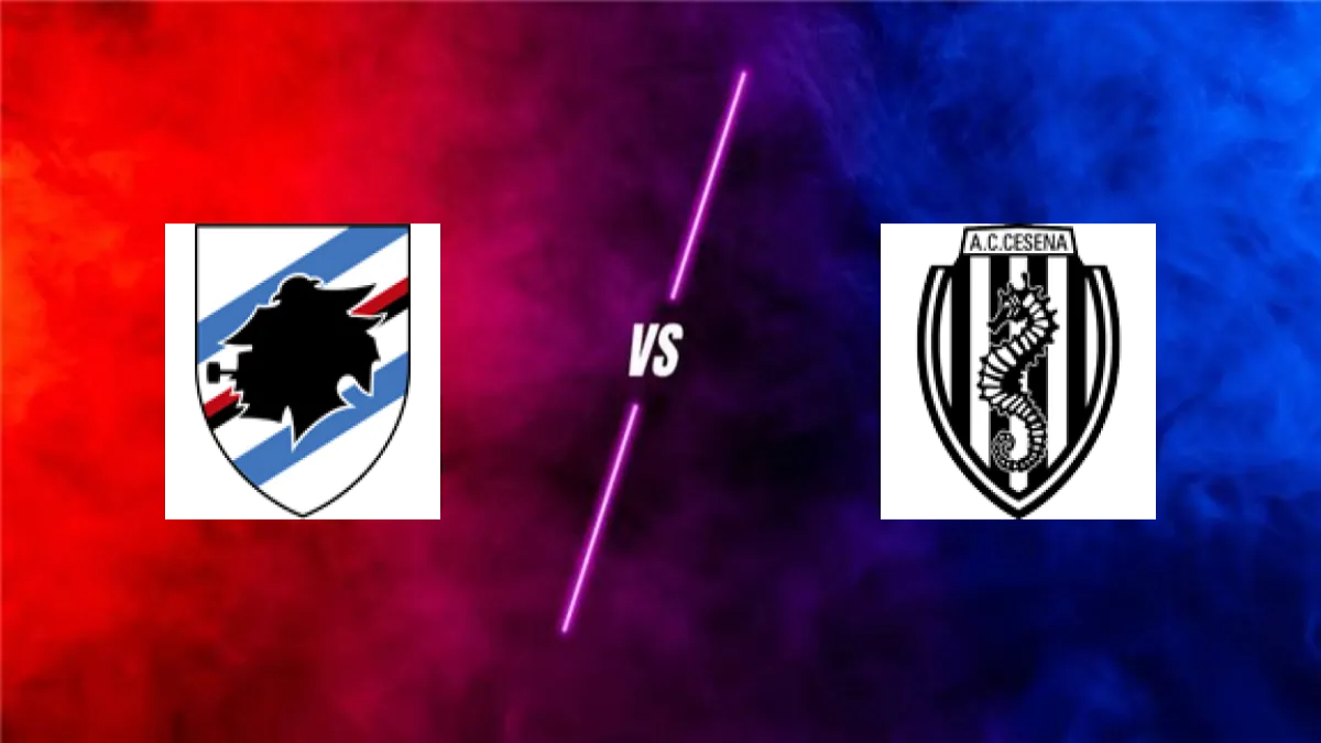Sampdoria Gênes vs Cesena — prediction