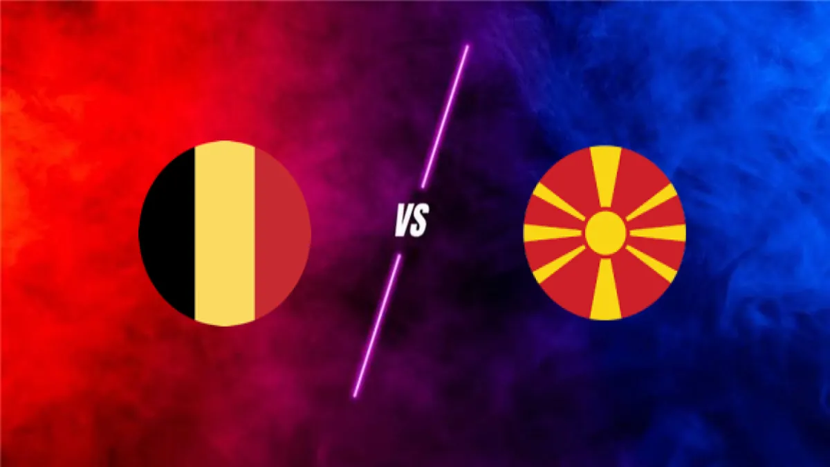 Belgique vs Macédoine Du Nord — prediction