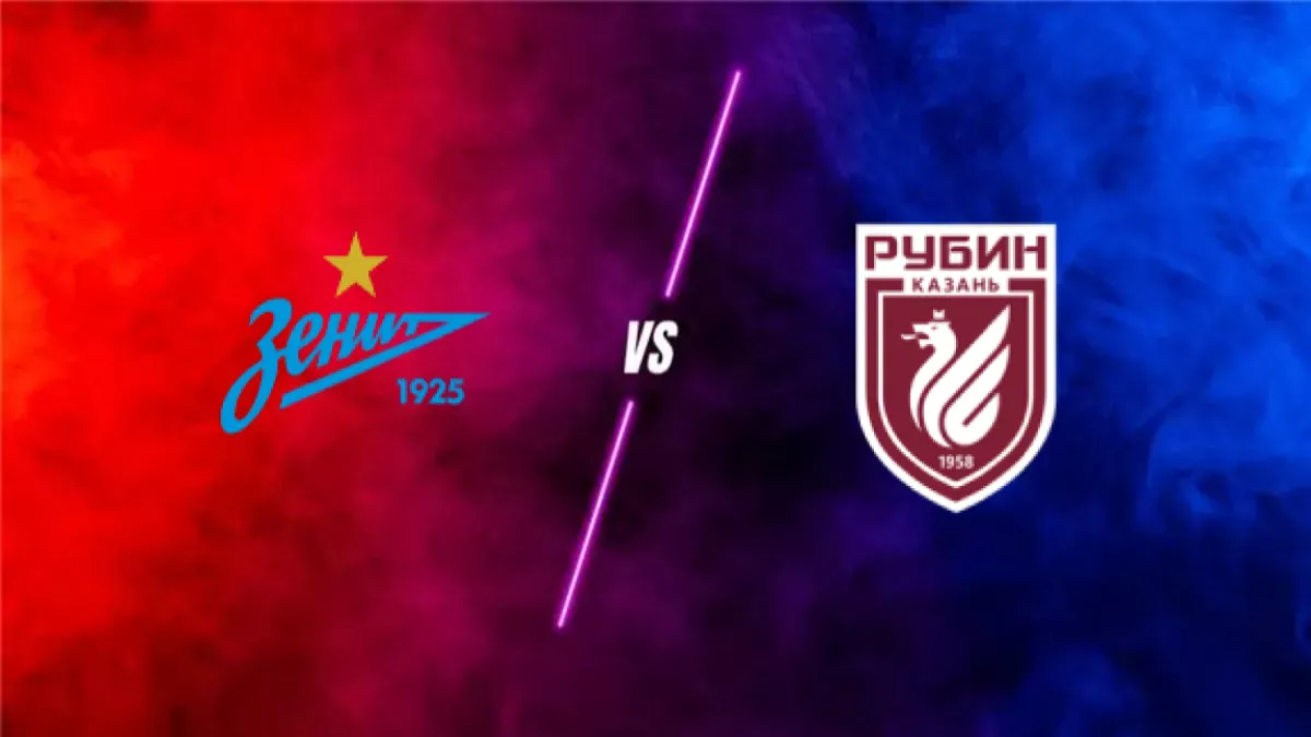 Zenith St Petersbourg vs Fk Rubin Kazan — prediction