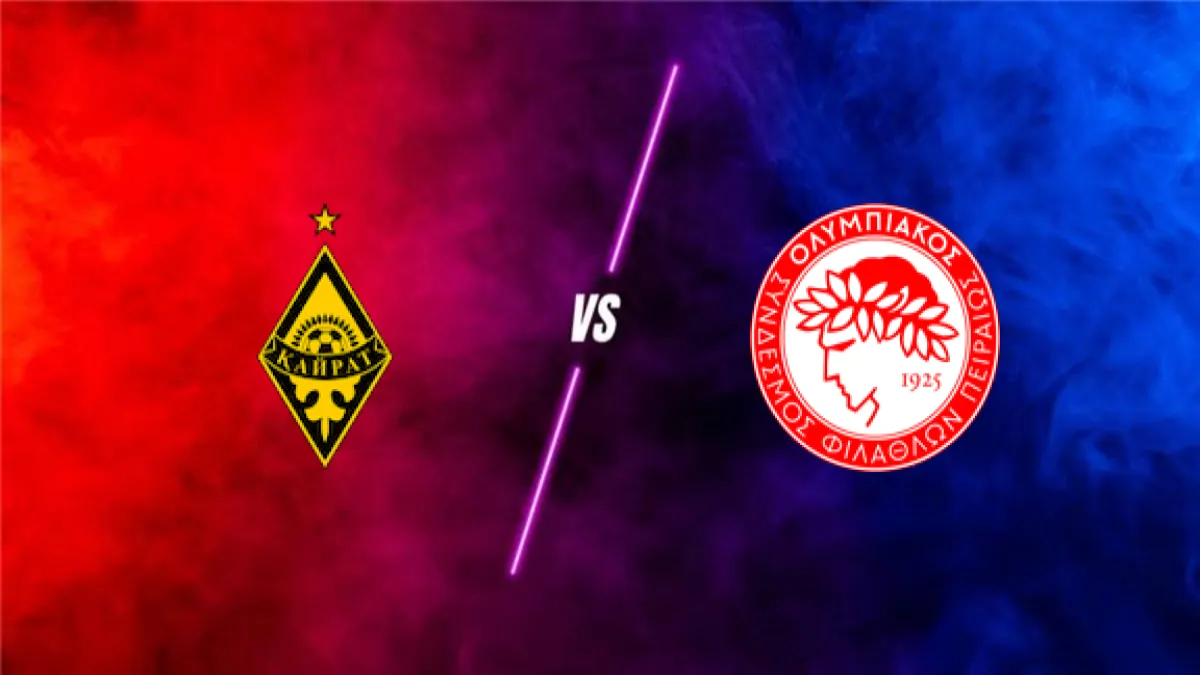 Kairat Almaty vs Olympiakós Le Pirée — prediction
